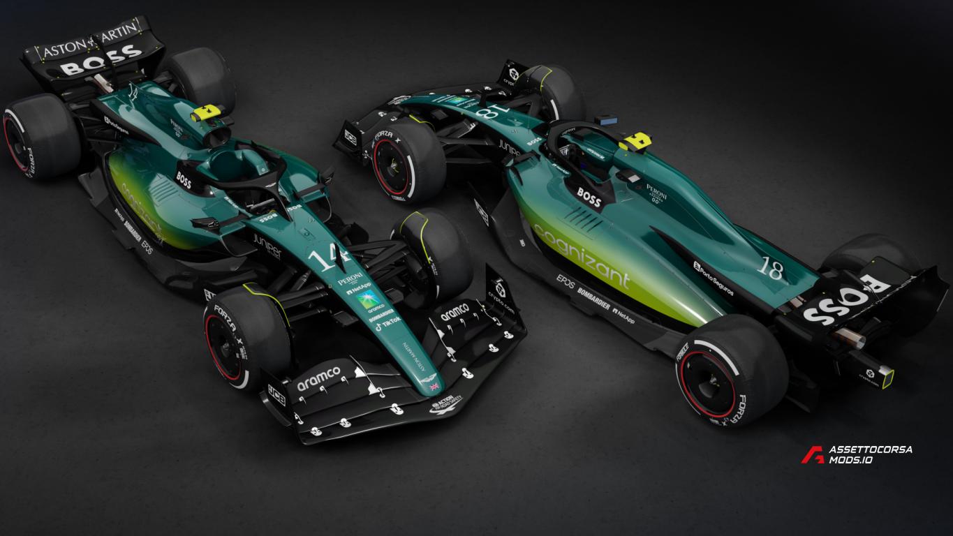 Aston Martin AMR23 Concept Livery