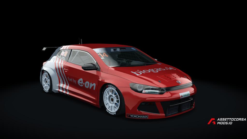 Download Volkwagen Scirocco STCC mod for Assetto Corsa | race