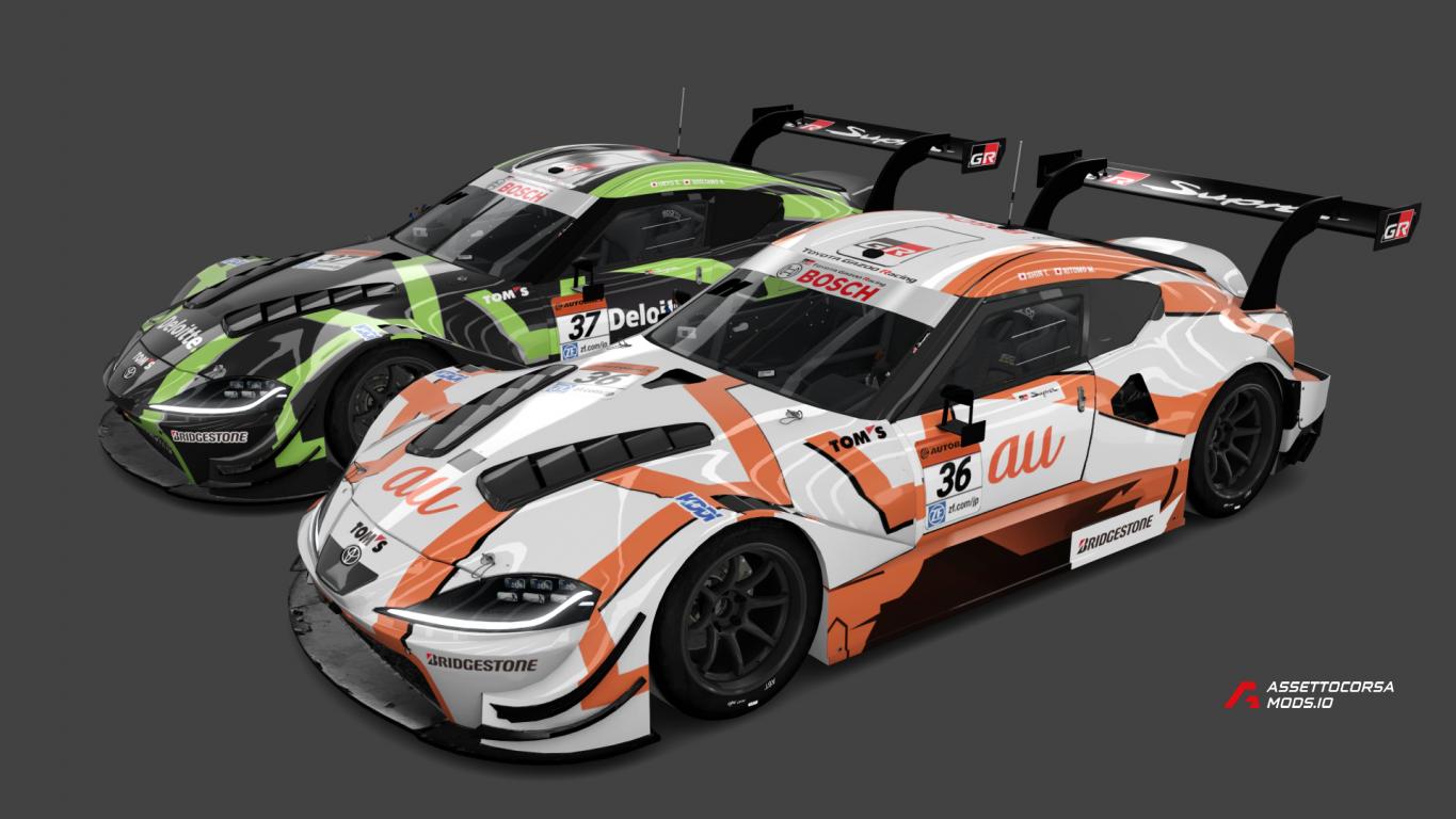 2023 Super GT500 Toyotas