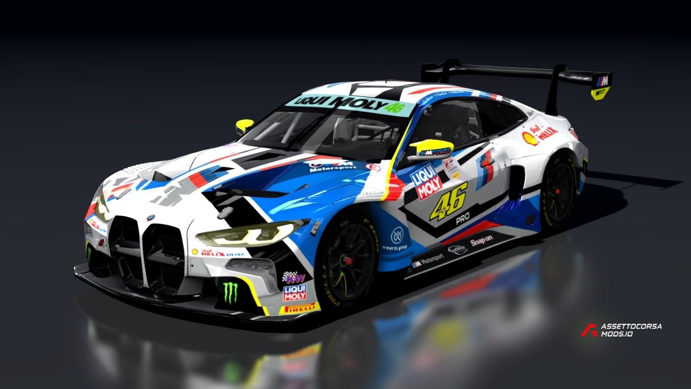 BMW M4 GT3 Bathurst 2023 VR46