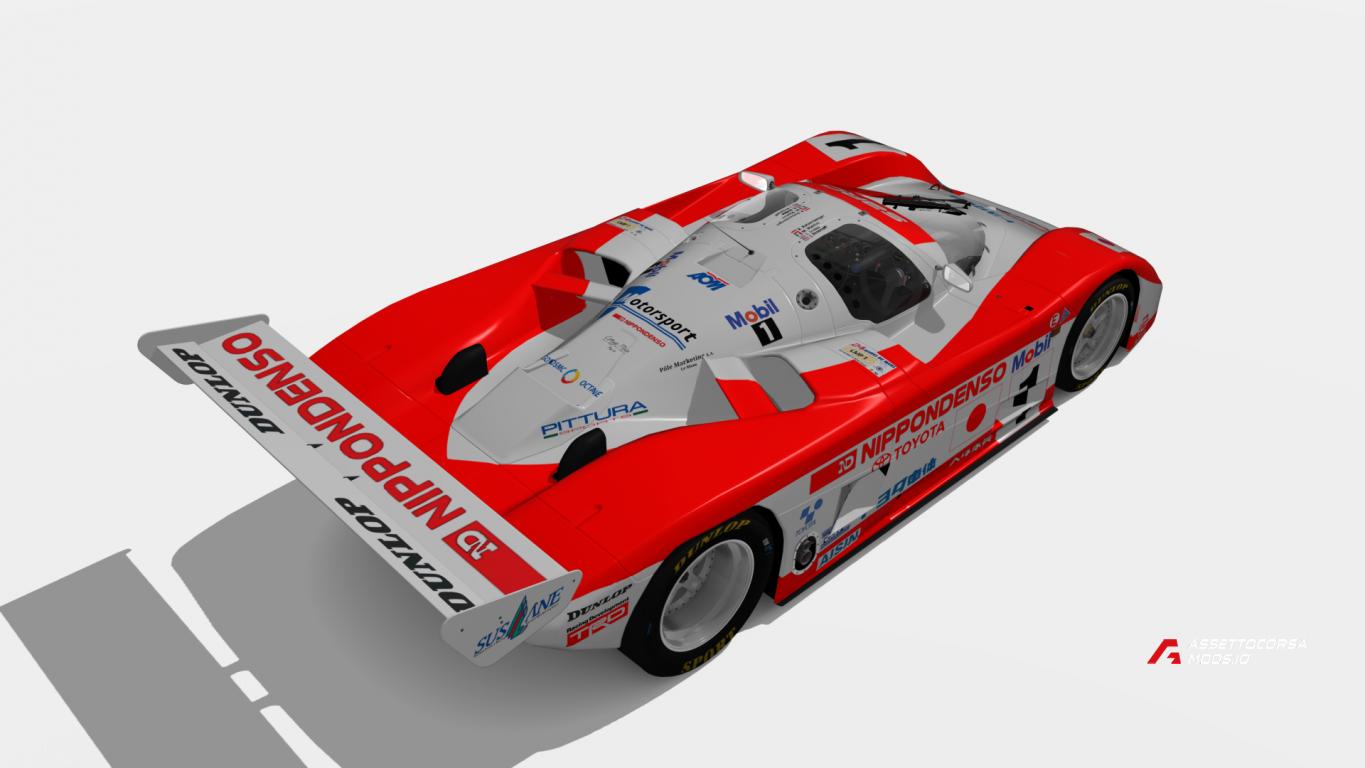 SARD Toyota 94C-V 1994 Le Mans ミニカー SARD Toyota 94C-V (#1) 1994 Le Mans (Diecast Car