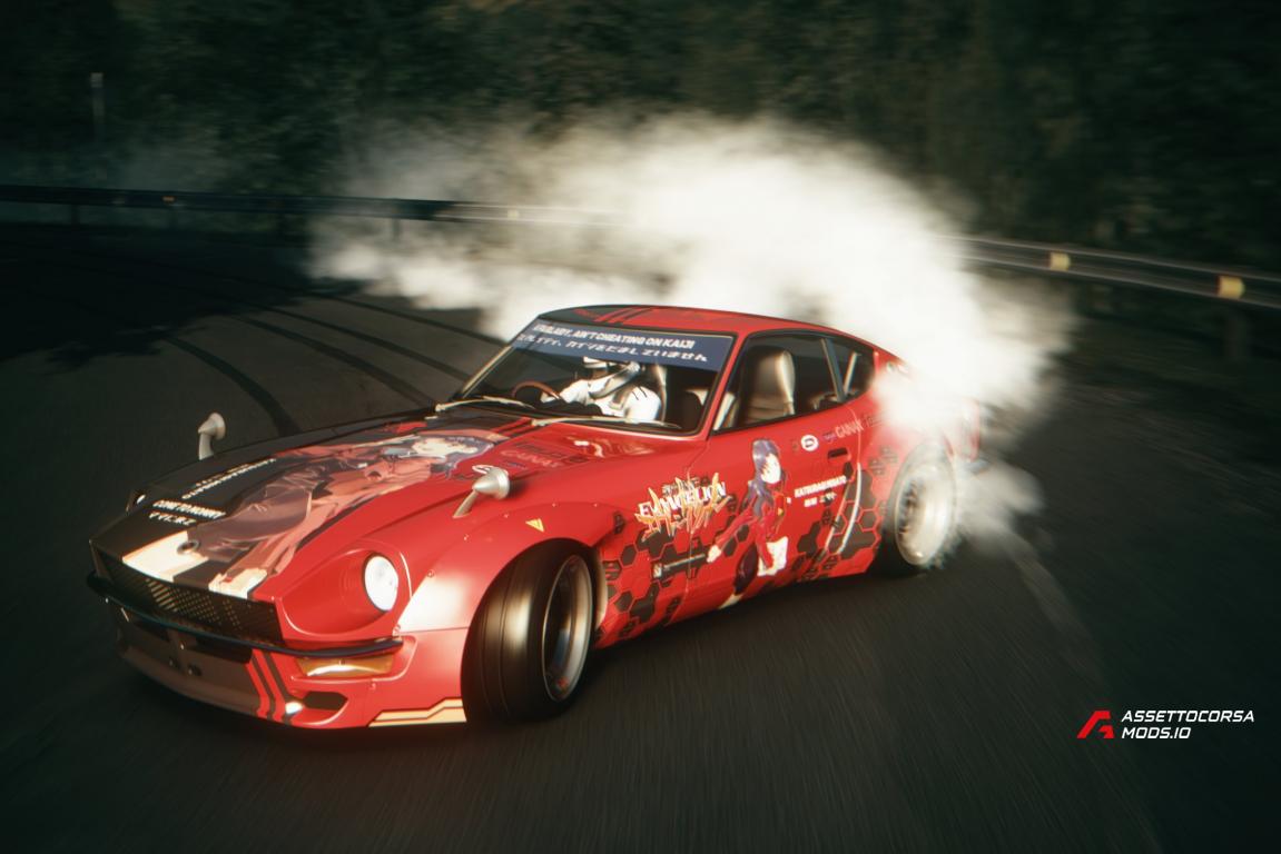 Evangelion misato Fairlady Z432