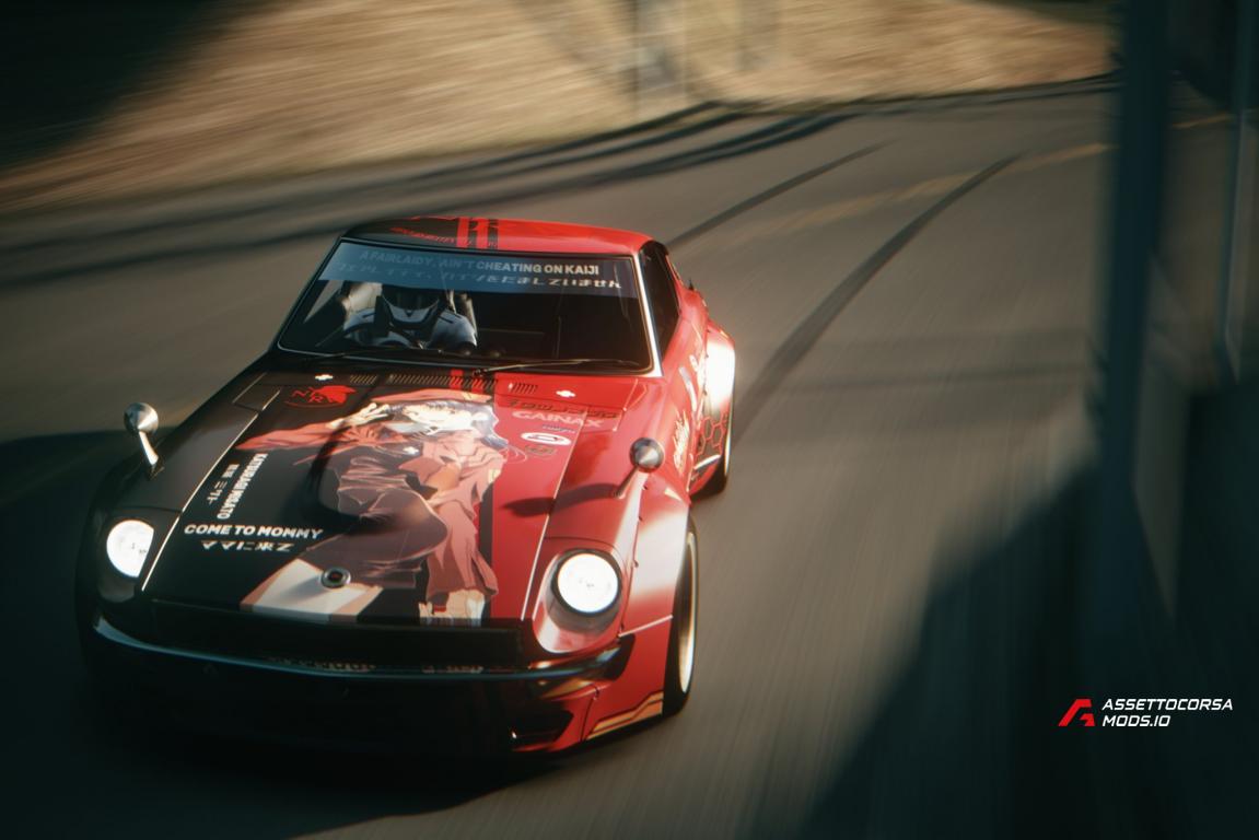 Evangelion misato Fairlady Z432