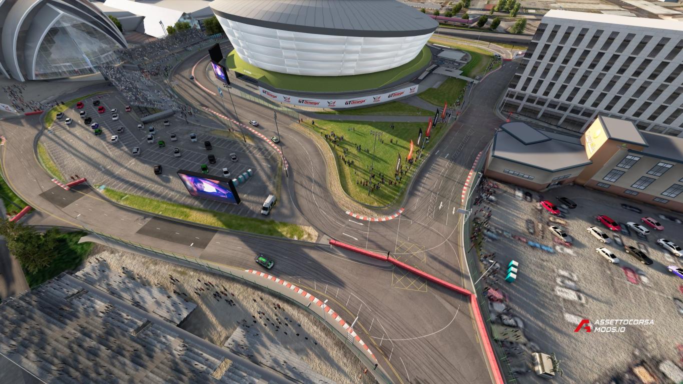 Clydeside Street Circuit AI Tweaks + AI Hints + New Sidelines