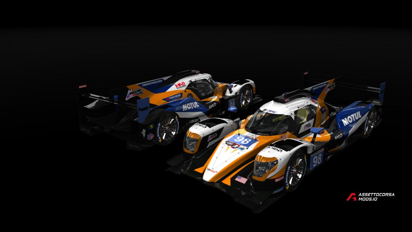 2023 MidLandRacing #97 & #98 LMP2 IMSA