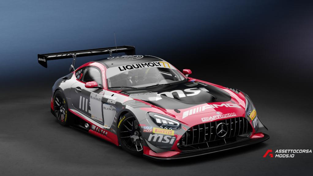 2023 Bathurst 12 hours Mercedes mini pack