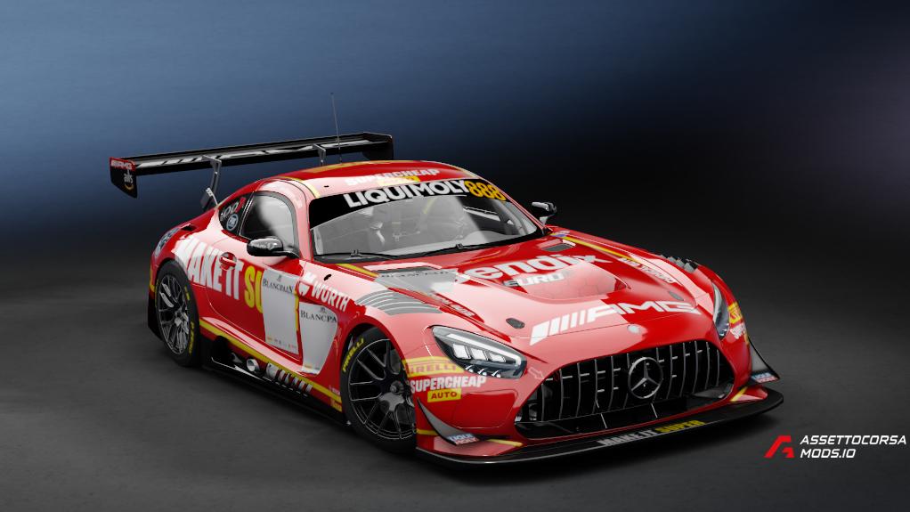 2023 Bathurst 12 hours Mercedes mini pack