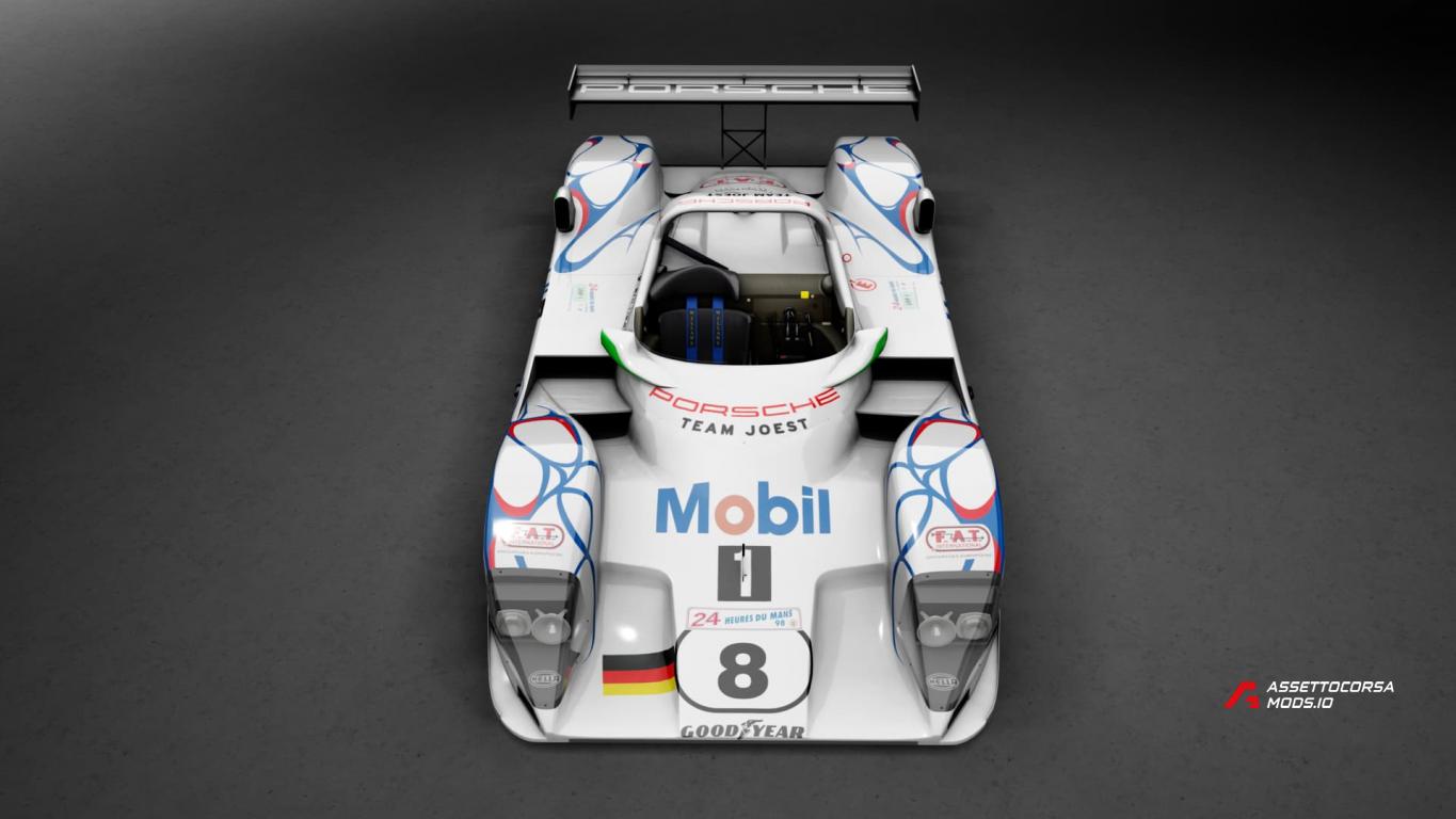 Porsche LMP1/98 - Le Mans 1998 #8 (4k)