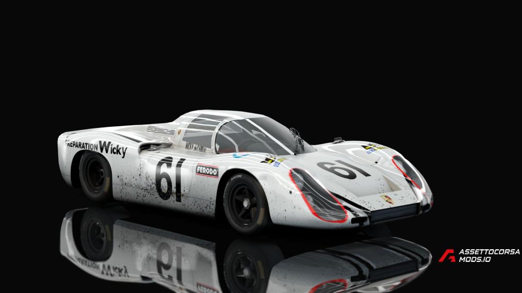 6 skins Le Mans 1970