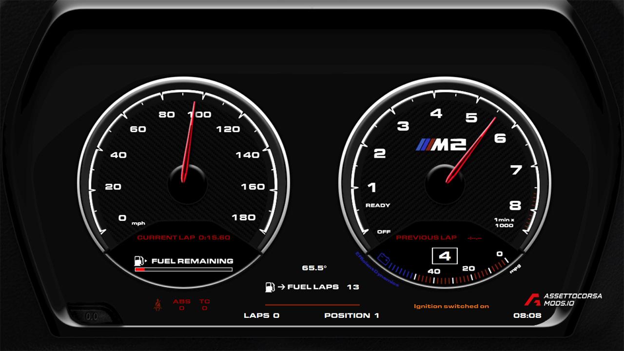 BMW M2 SimHub Dash