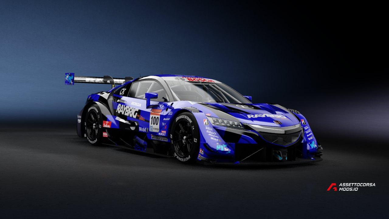 TEAM KUNIMITSU 特注RAYBRIG NSX-GT 2020 CLUB100先行販売】SPARK製 2020 RAYBRIG NSX-GT 特別パッケージ