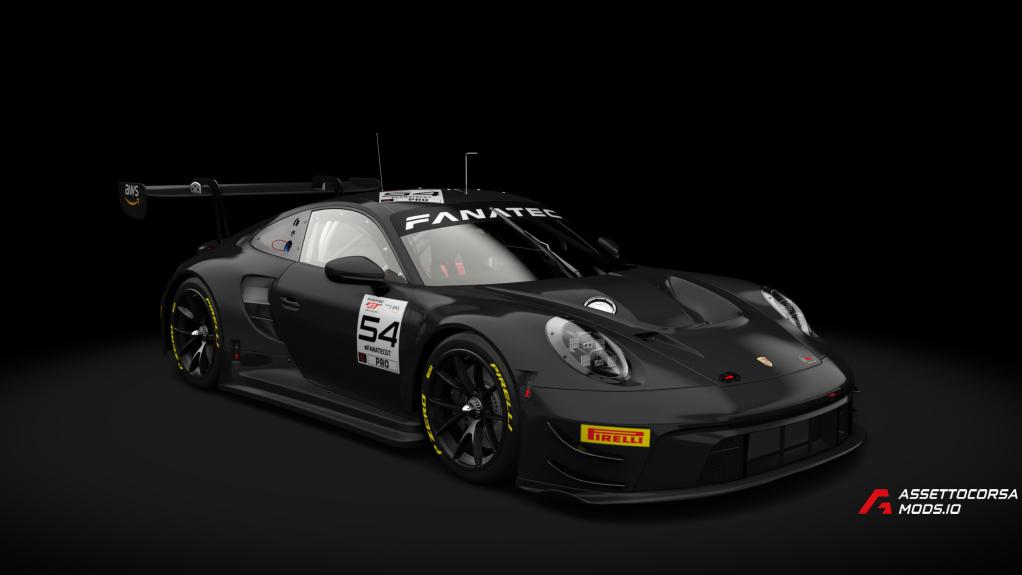 Porsche 911 (992) GT3R 2023 Mod - Dinamic GT #54 Test Livery