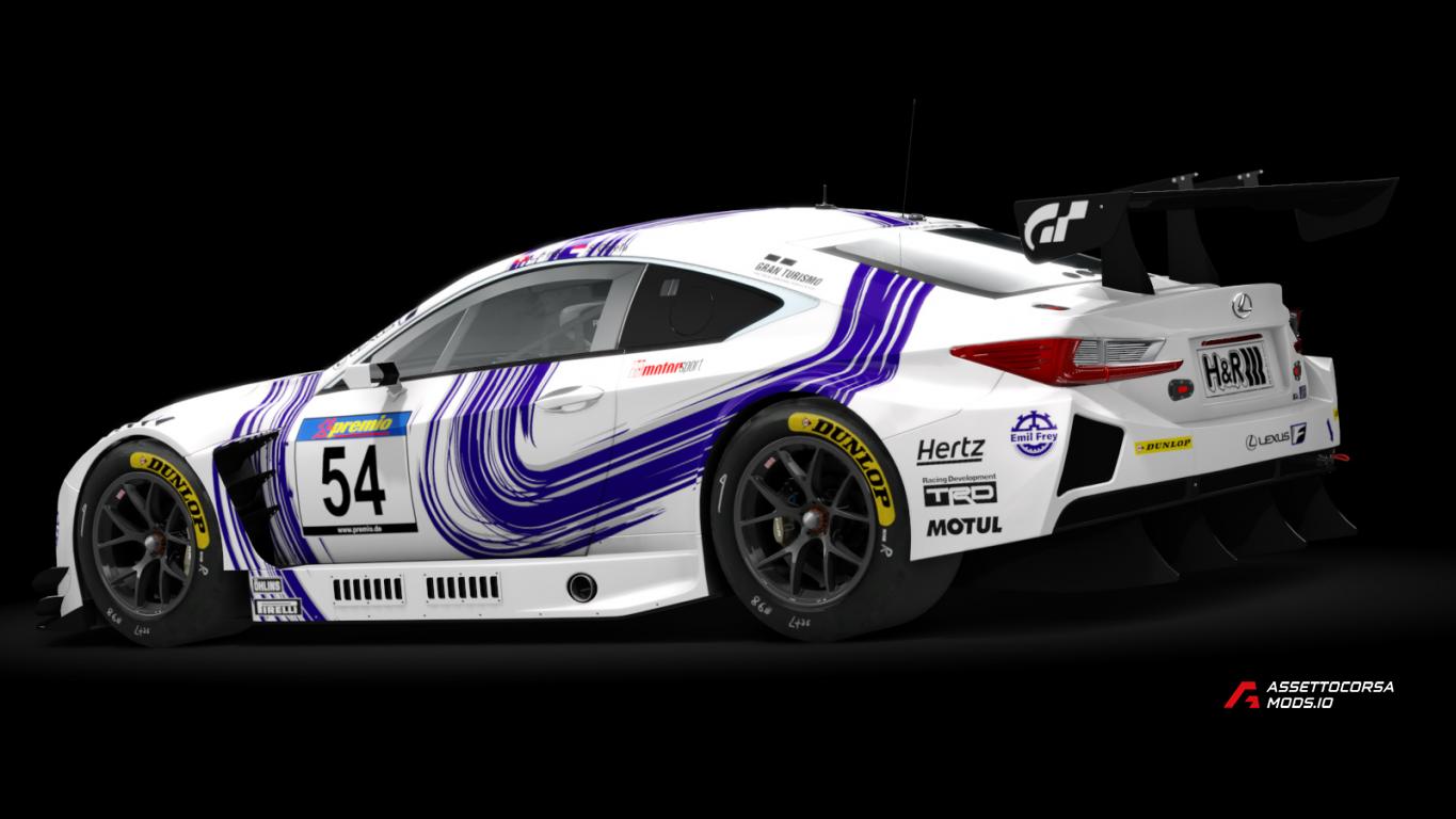 Lexus RC-F GT3 - VLN SP-X Livery Pack