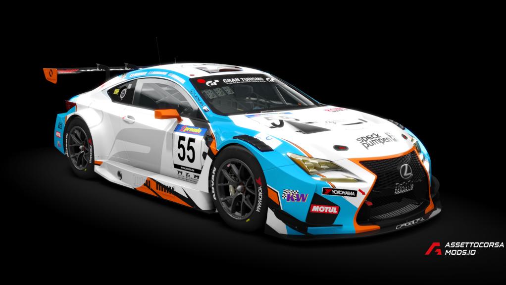 Lexus RC-F GT3 - VLN SP-X Livery Pack