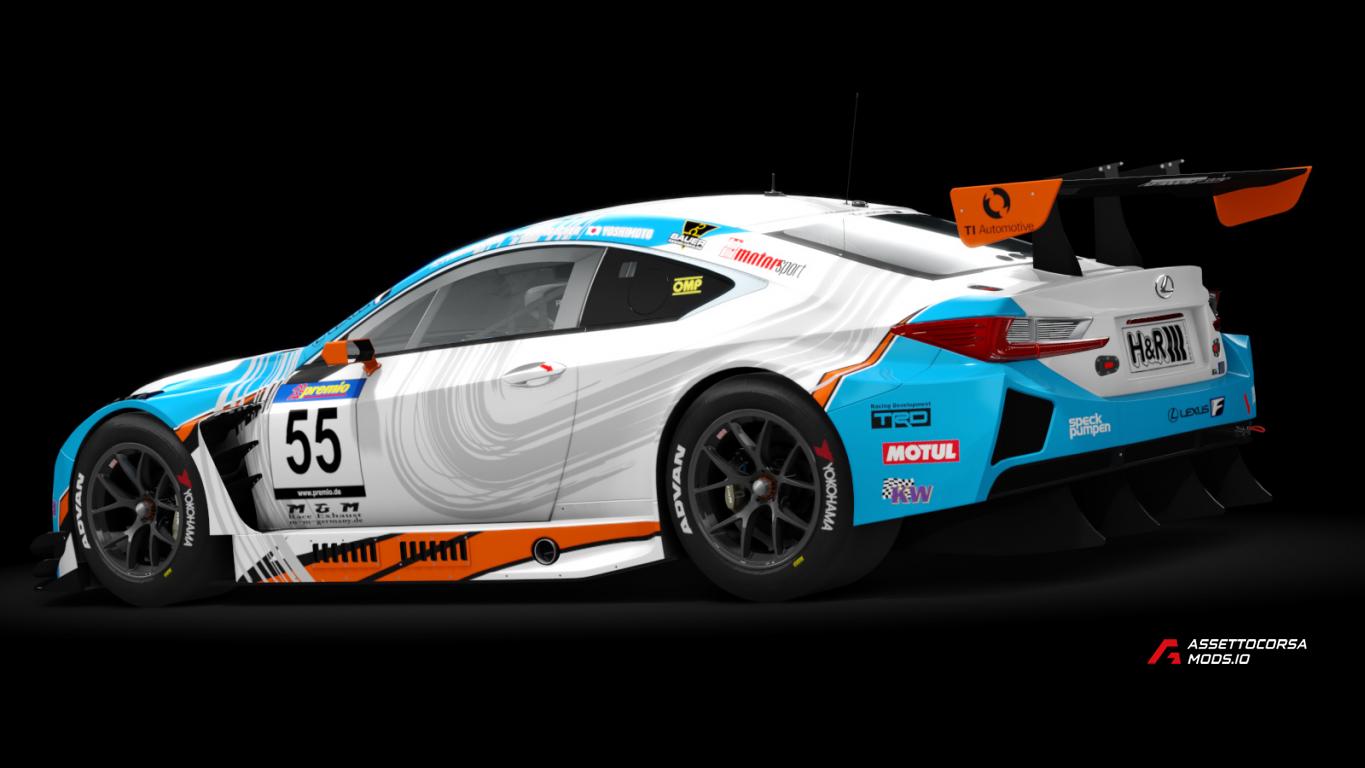 Lexus RC-F GT3 - VLN SP-X Livery Pack