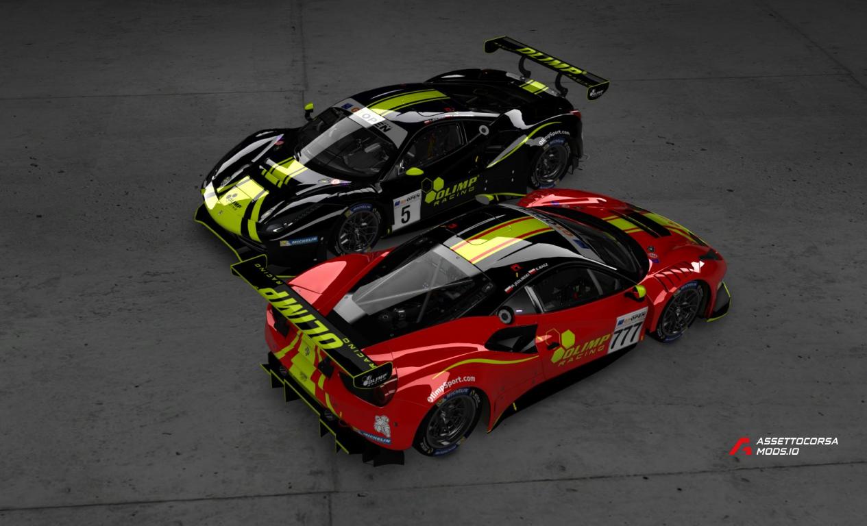 2023 Olimp Racing - Ferrari 488 GT3 #5 & #777