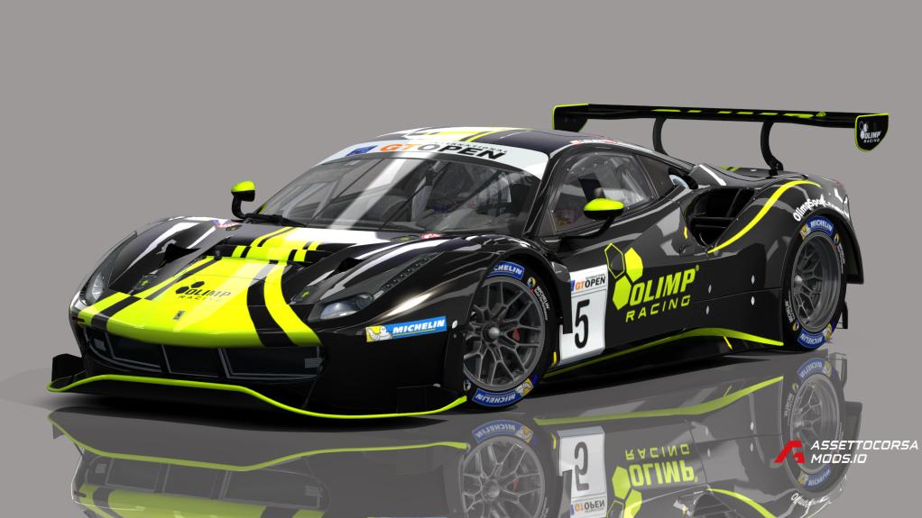 2023 Olimp Racing - Ferrari 488 GT3 #5 & #777