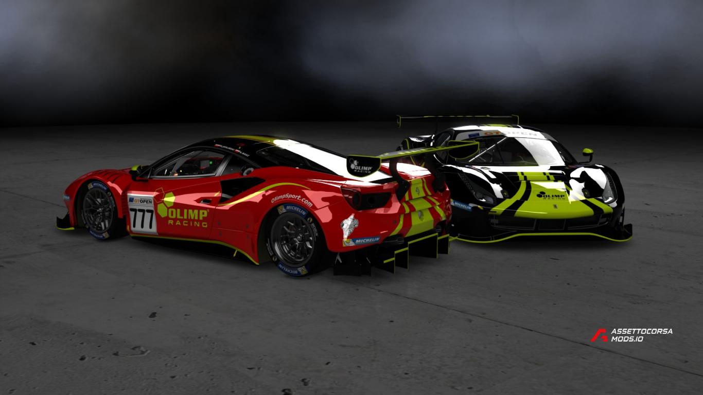 2023 Olimp Racing - Ferrari 488 GT3 #5 & #777