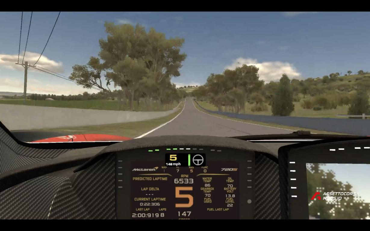 iRacing Input HUD