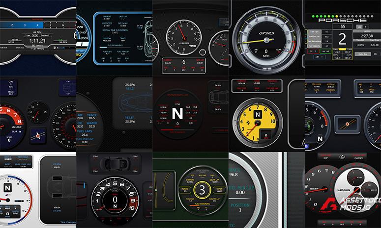 The Complete Manufacture Series SimHub Dashes