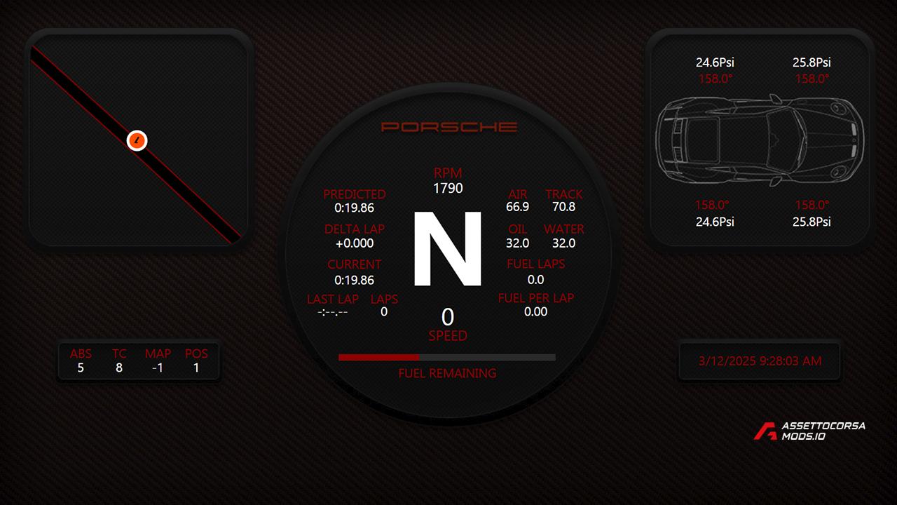 Ibanezcollector Edition SimHub Dash