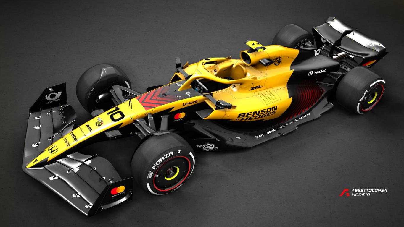 Jordan EJ23 Concept livery for RSS Formula Hyubrid 2022