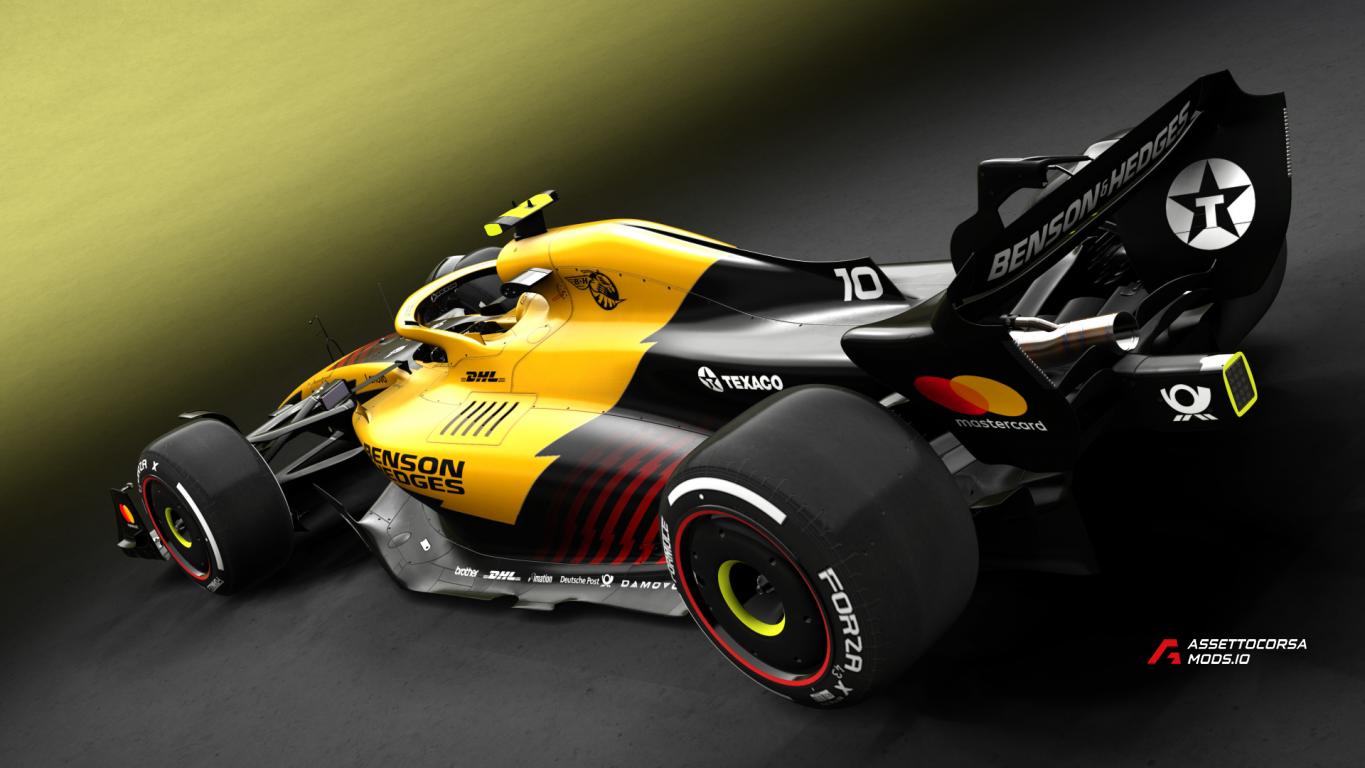 Jordan EJ23 Concept livery for RSS Formula Hyubrid 2022