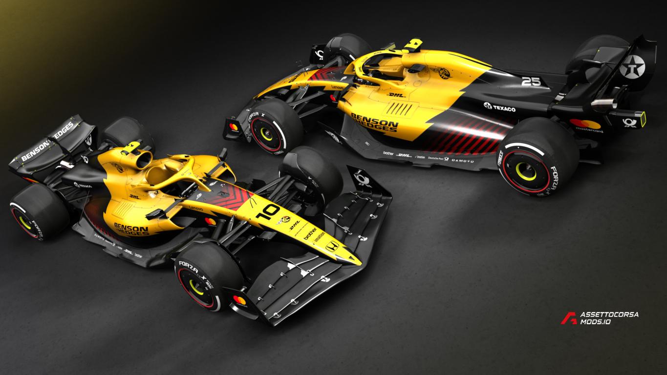 Jordan EJ23 Concept livery for RSS Formula Hyubrid 2022
