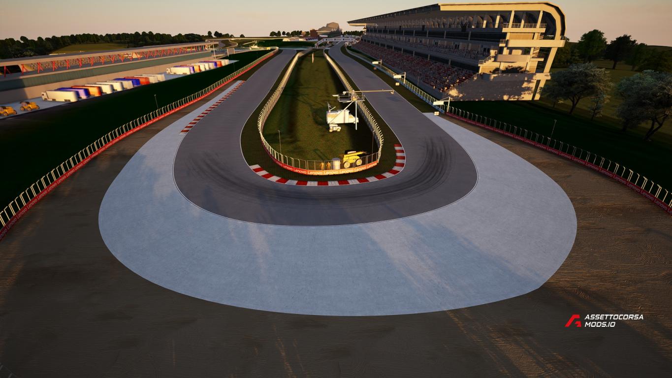 Donington Park - 2010 F1 Layout