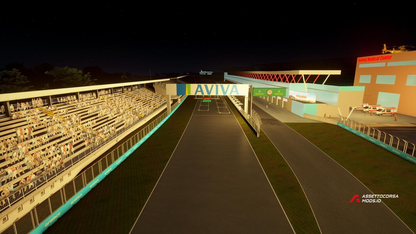 Donington Park - 2010 F1 Layout