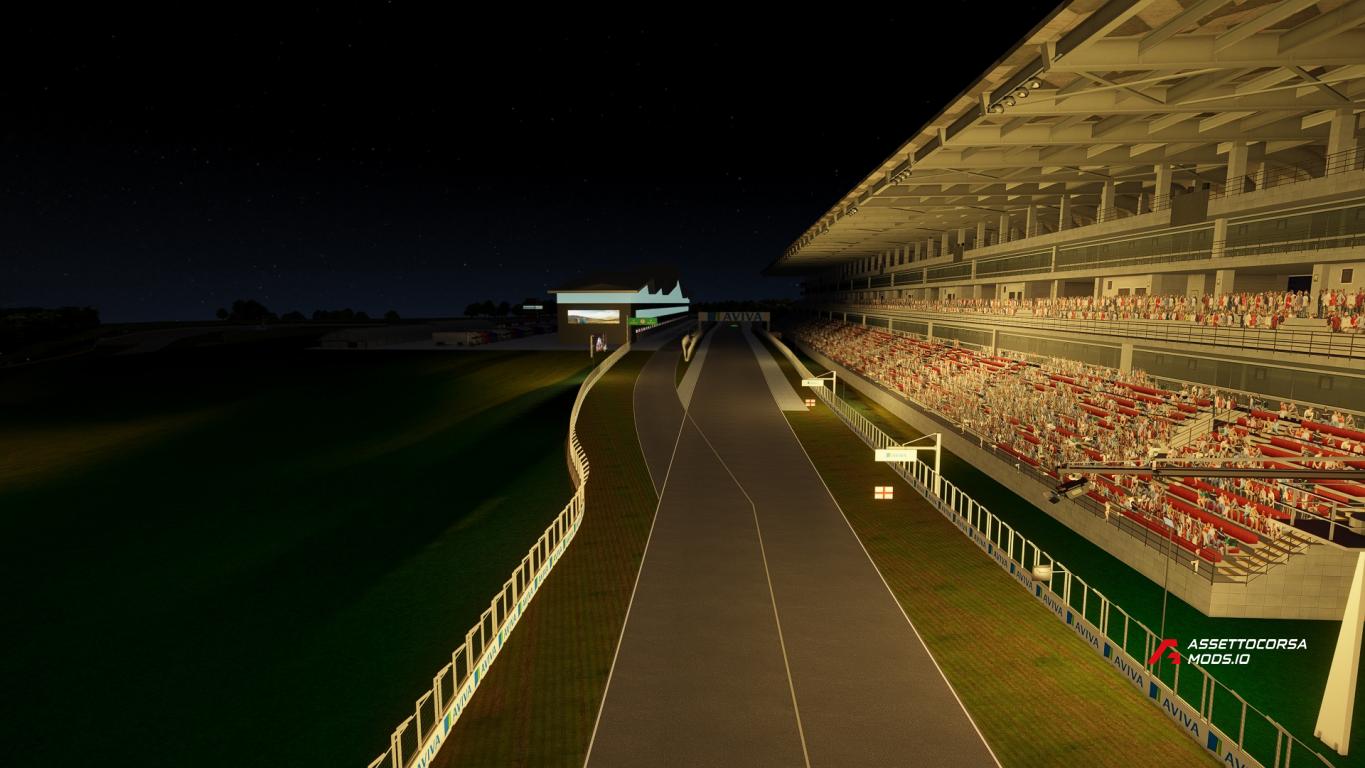 Donington Park - 2010 F1 Layout