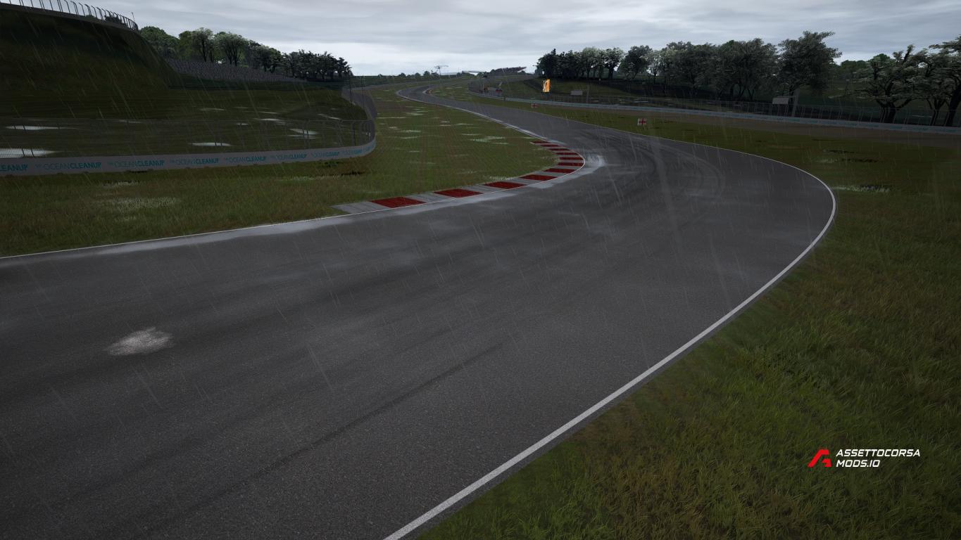 Donington Park - 2010 F1 Layout