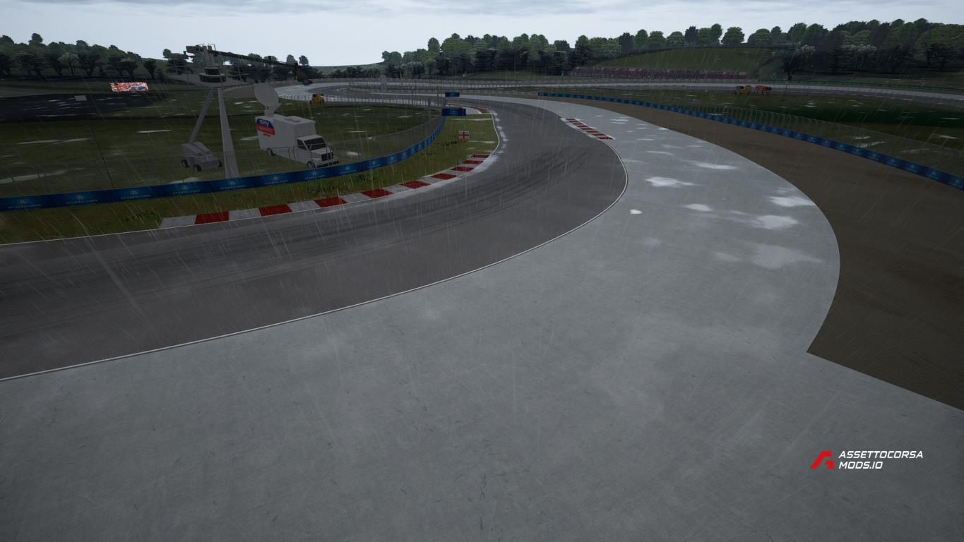 Donington Park - 2010 F1 Layout