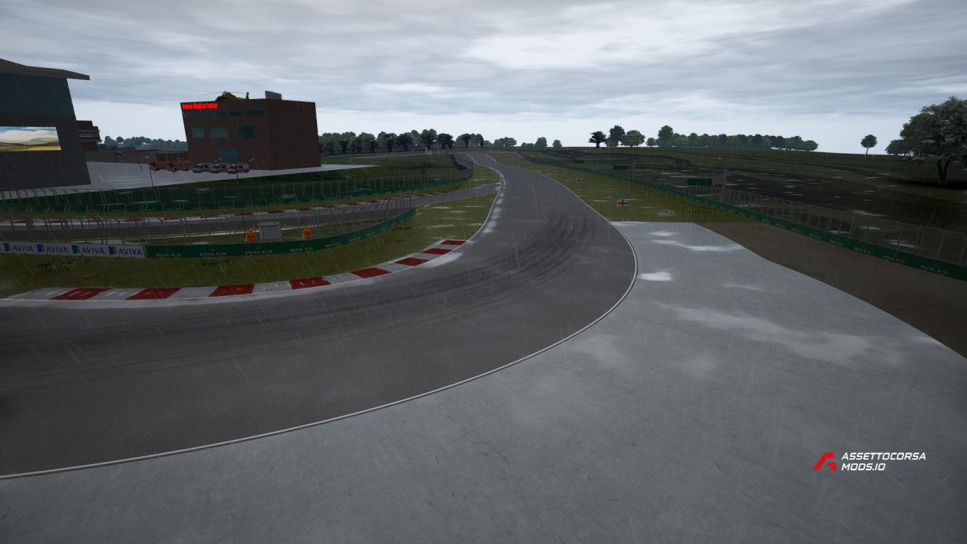 Donington Park - 2010 F1 Layout