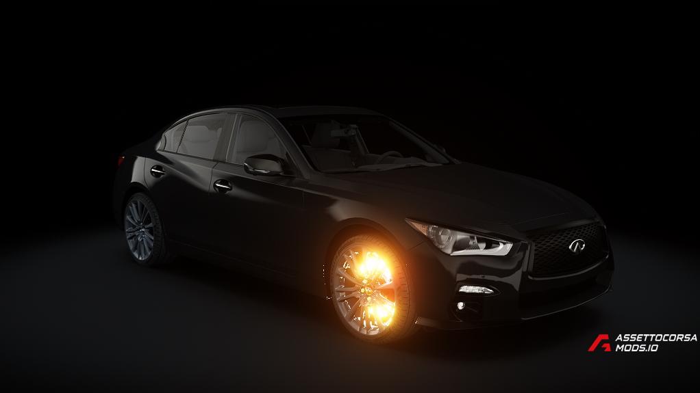 Infiniti Q50 Red Sport 400