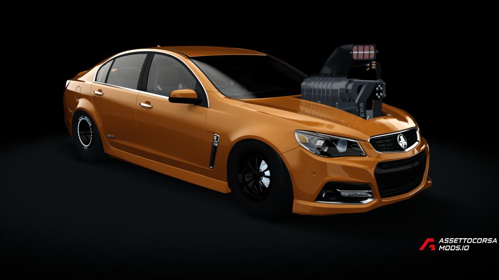 Holden Commodore VF Burnout kill