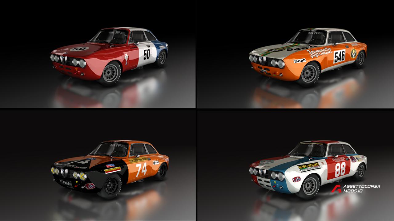 Alfa Romeo GTAM, 28 cars skinpack, 2k+3k+4k