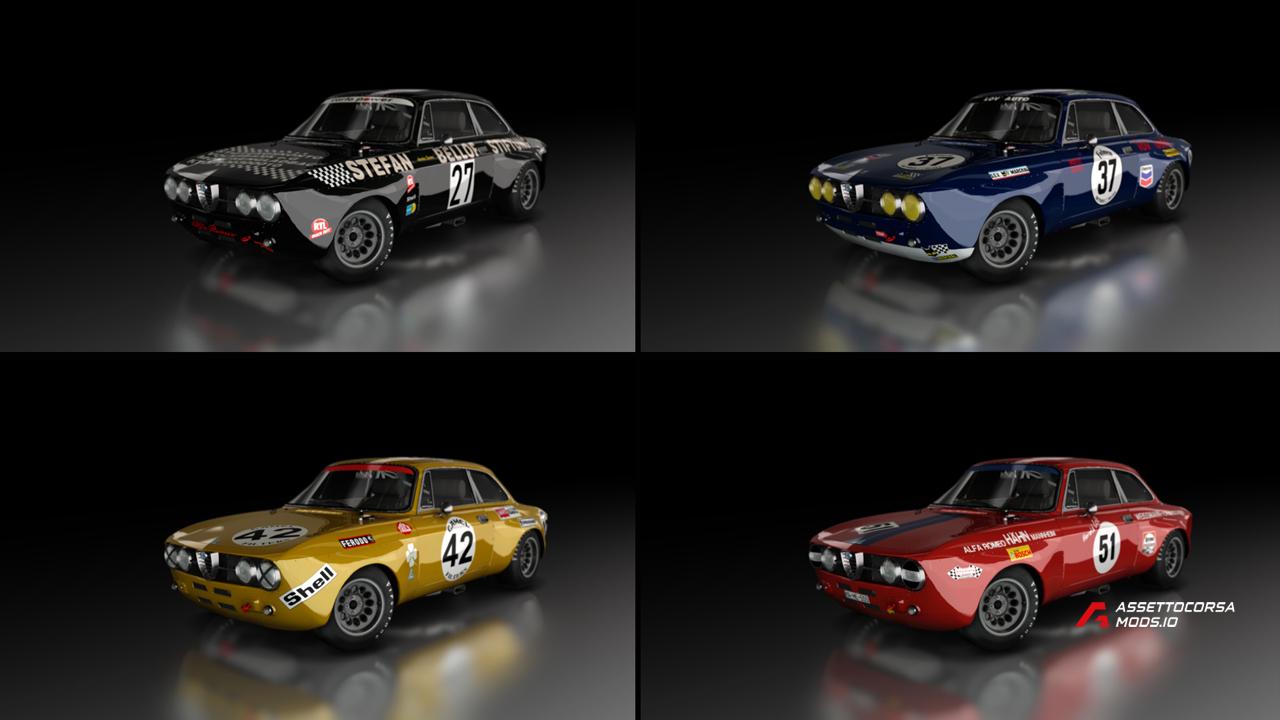Alfa Romeo GTAM, 28 cars skinpack, 2k+3k+4k