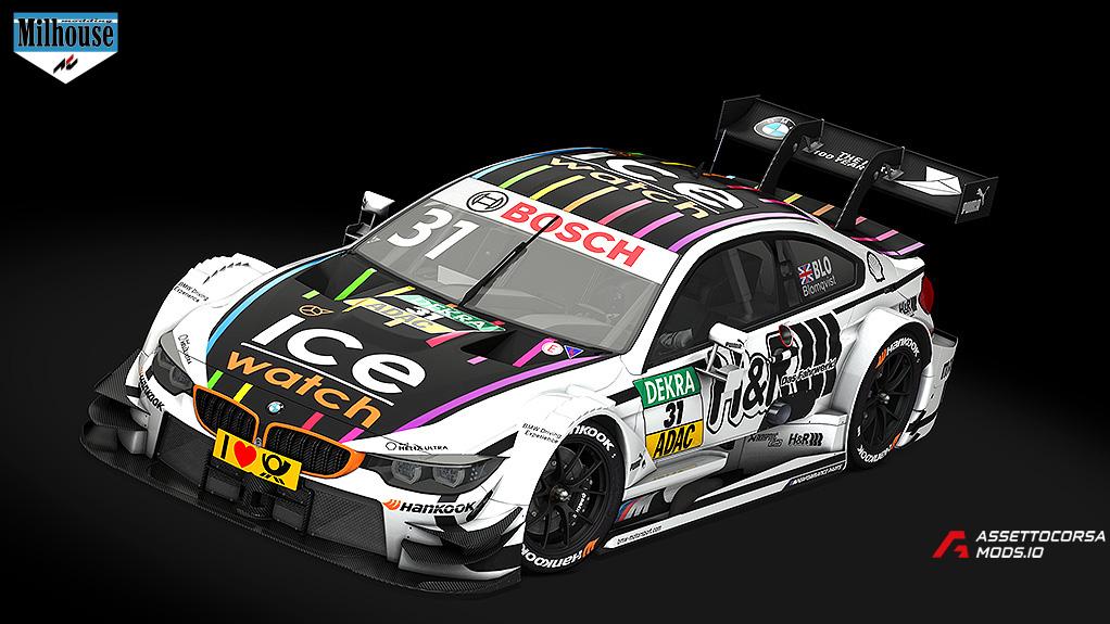 Download BMW M4 DTM, DTM 2016, Pack 4, 4k mod for Assetto Corsa