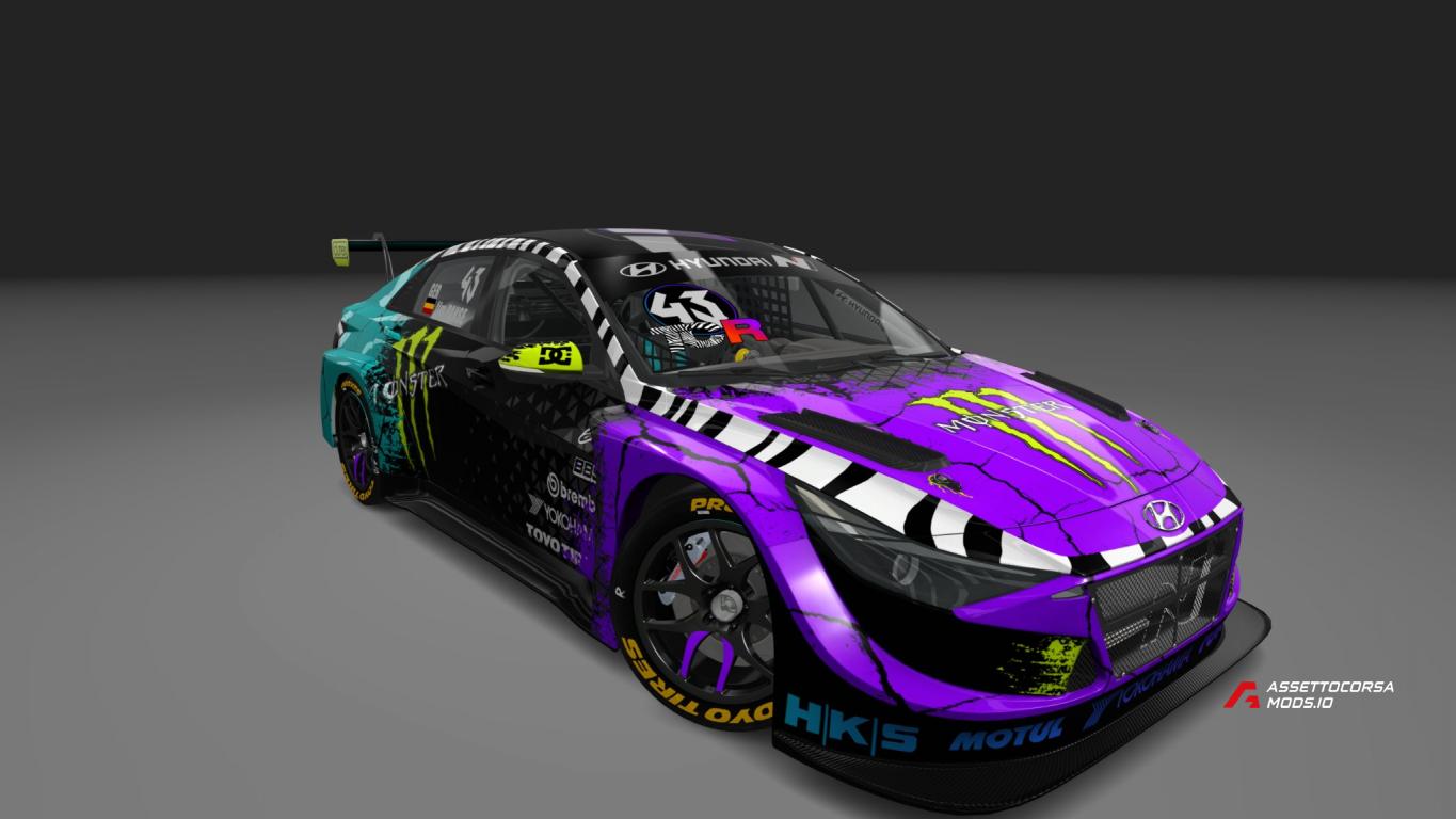 Hyundai Elantra TCR ´24 Monsterskin/ Hoonigan-style 