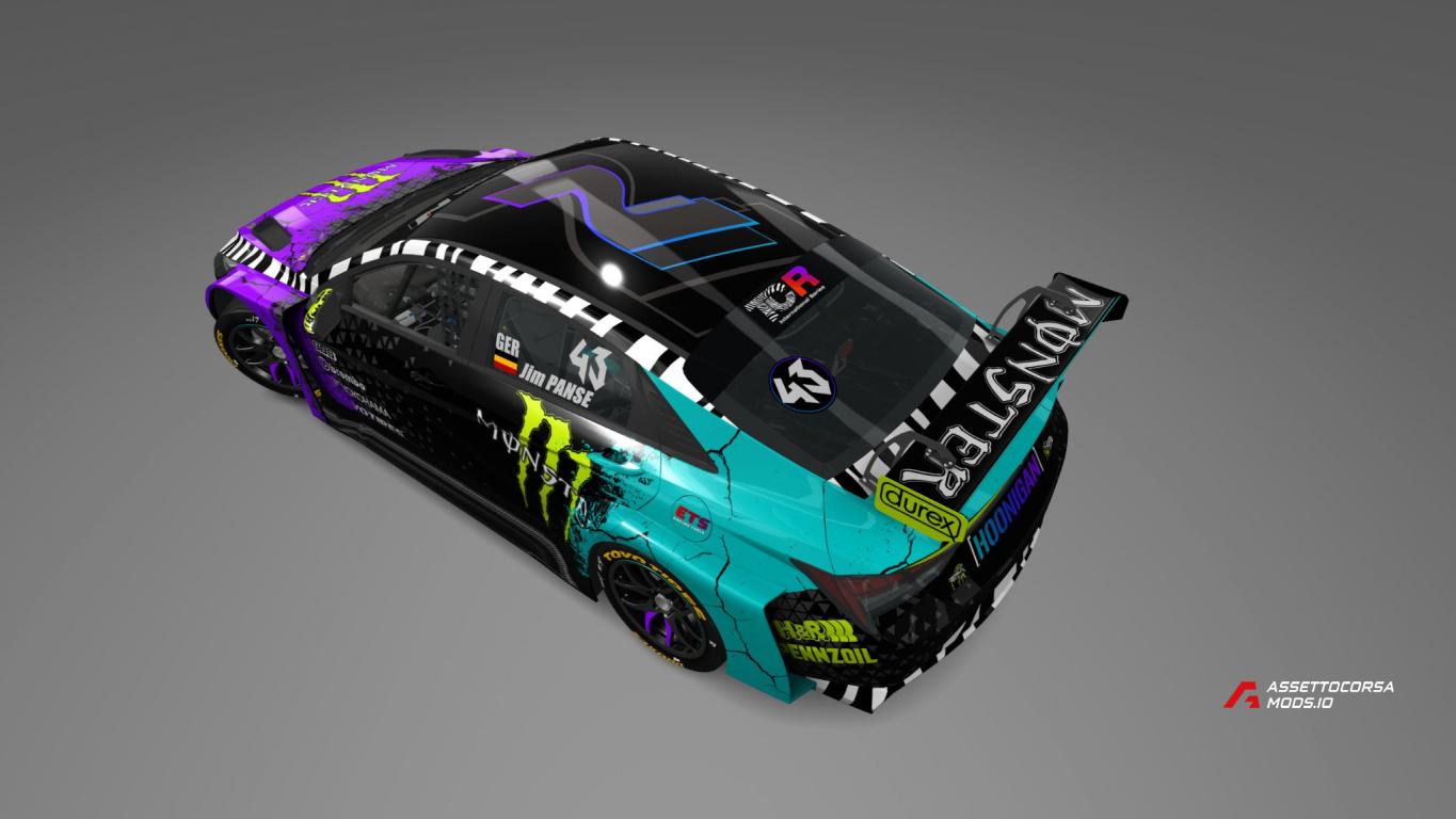 Hyundai Elantra TCR ´24 Monsterskin/ Hoonigan-style 