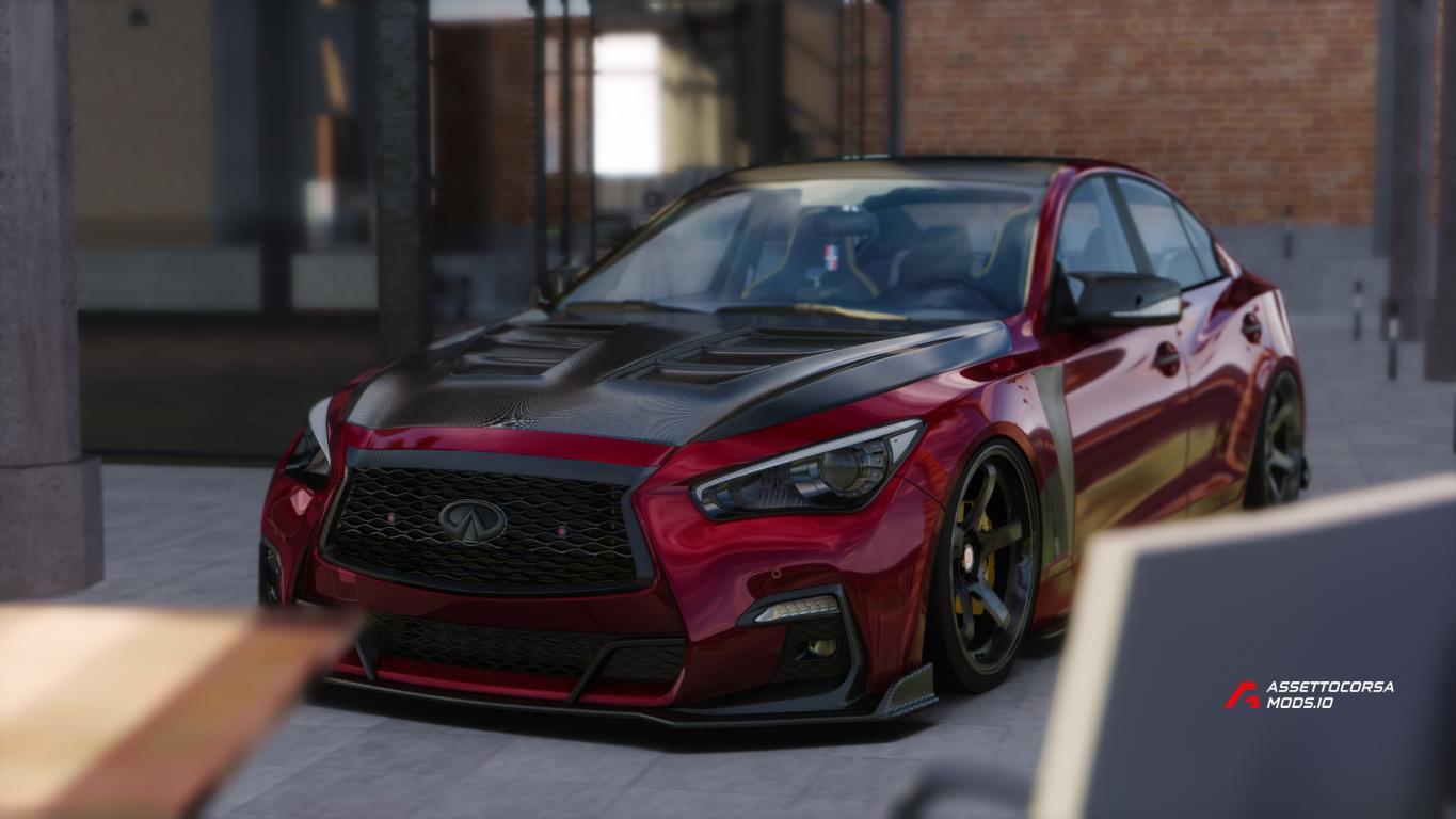 Infiniti Q50 Red Sport 2024 | SWRVN '24