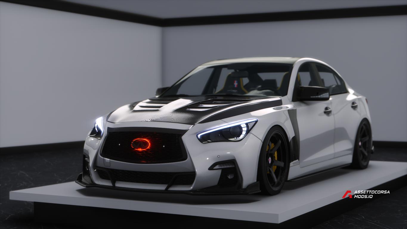 Infiniti Q50 Red Sport 2024 | SWRVN '24