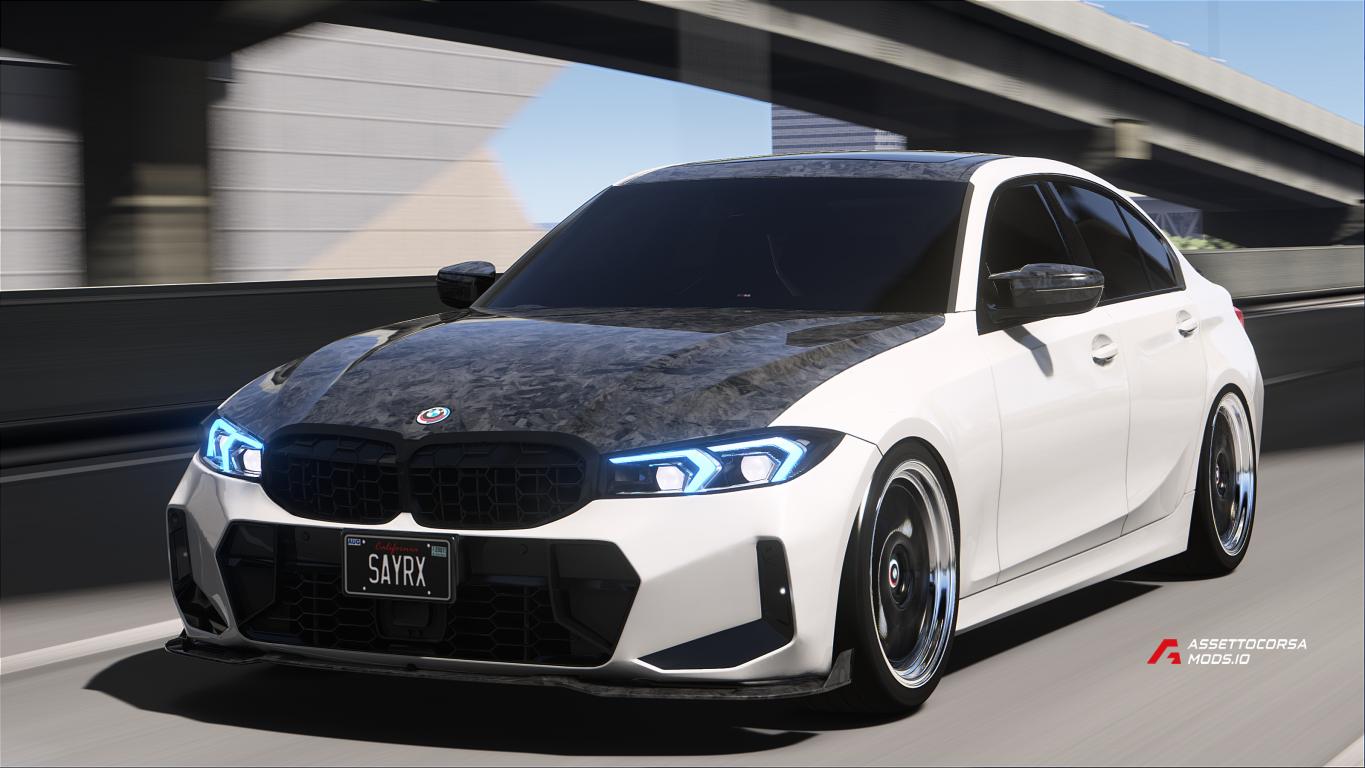 Sayrx BMW M340I 2024 | Blacked-out Specs V2
