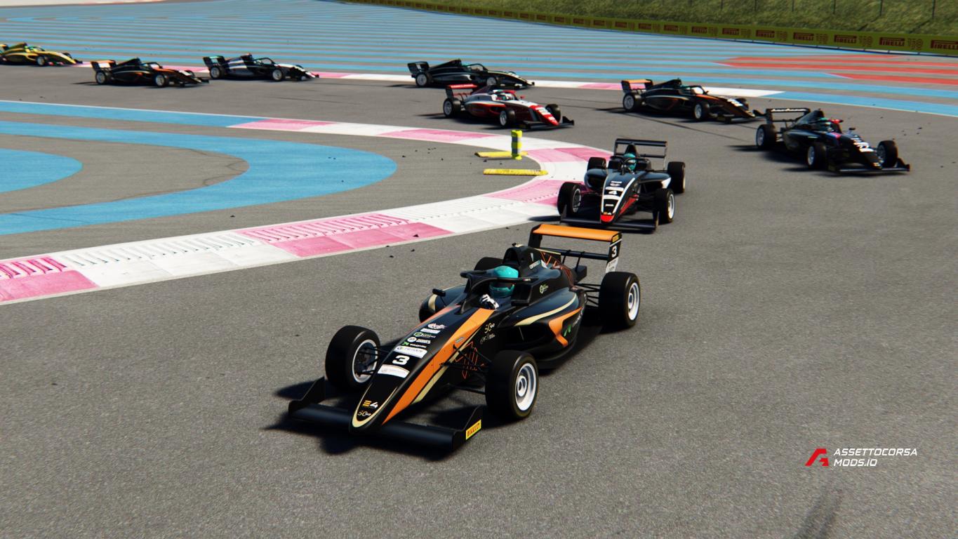 2025 E4 Championship skins for Formula RSS 4 2024