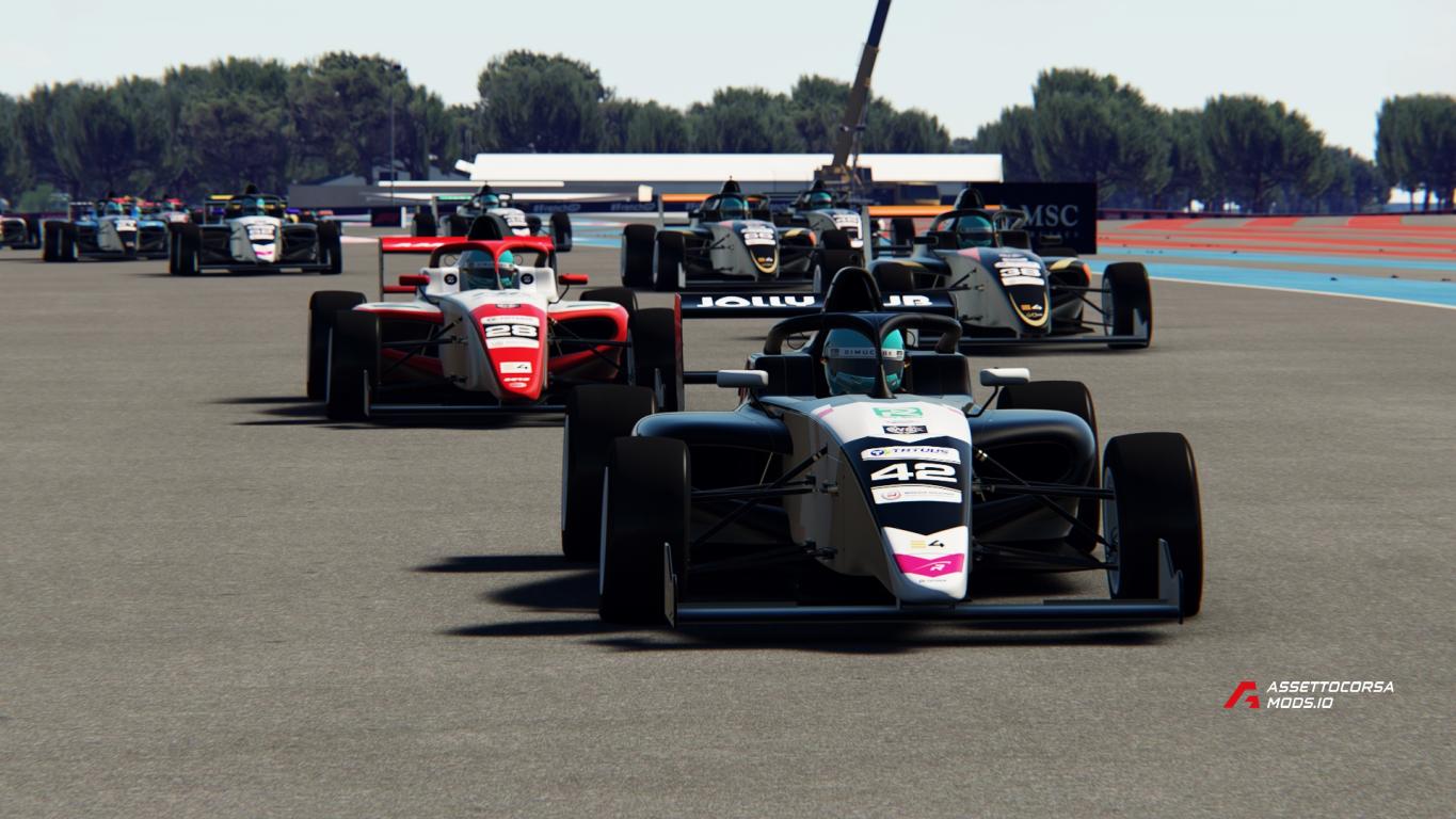 2025 E4 Championship skins for Formula RSS 4 2024