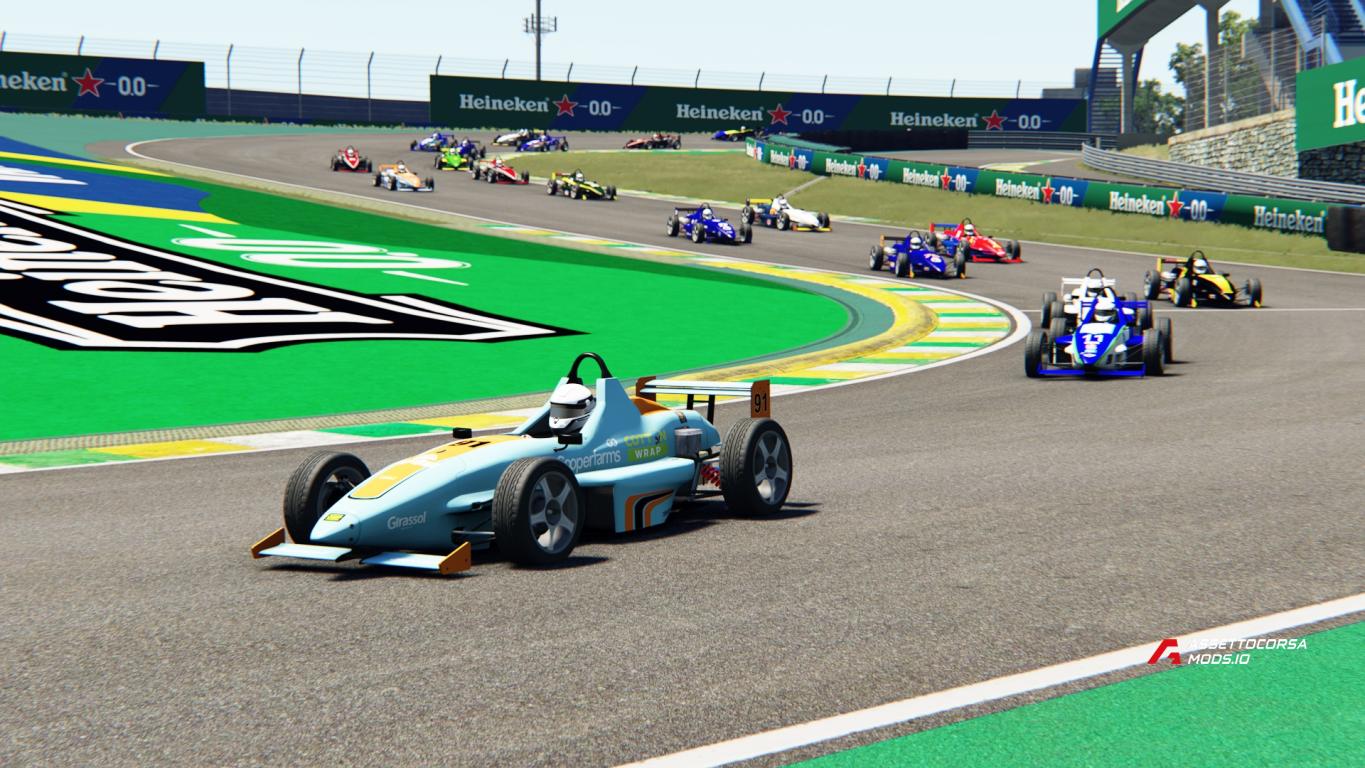 2025 Fórmula eVolution skins for dj_skipbarber_f2000