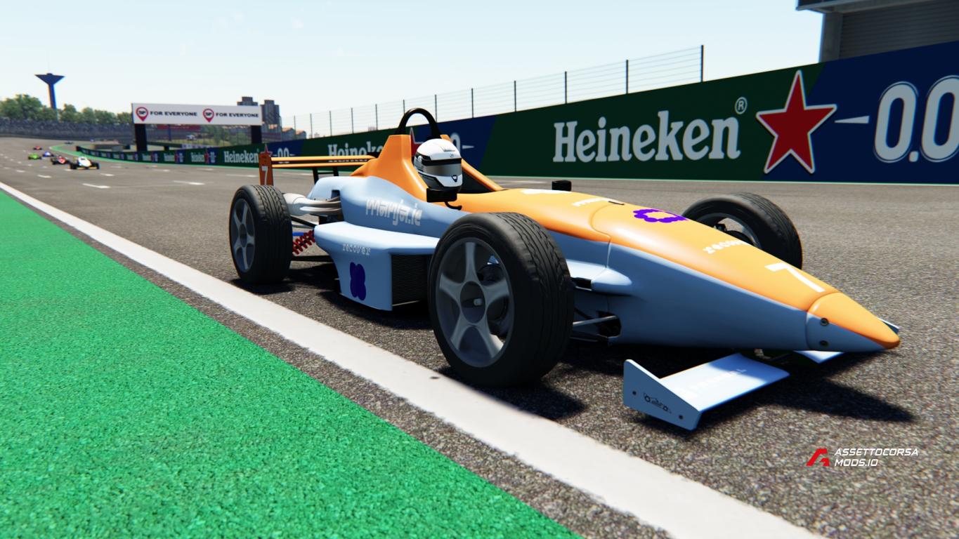 2025 Fórmula eVolution skins for dj_skipbarber_f2000