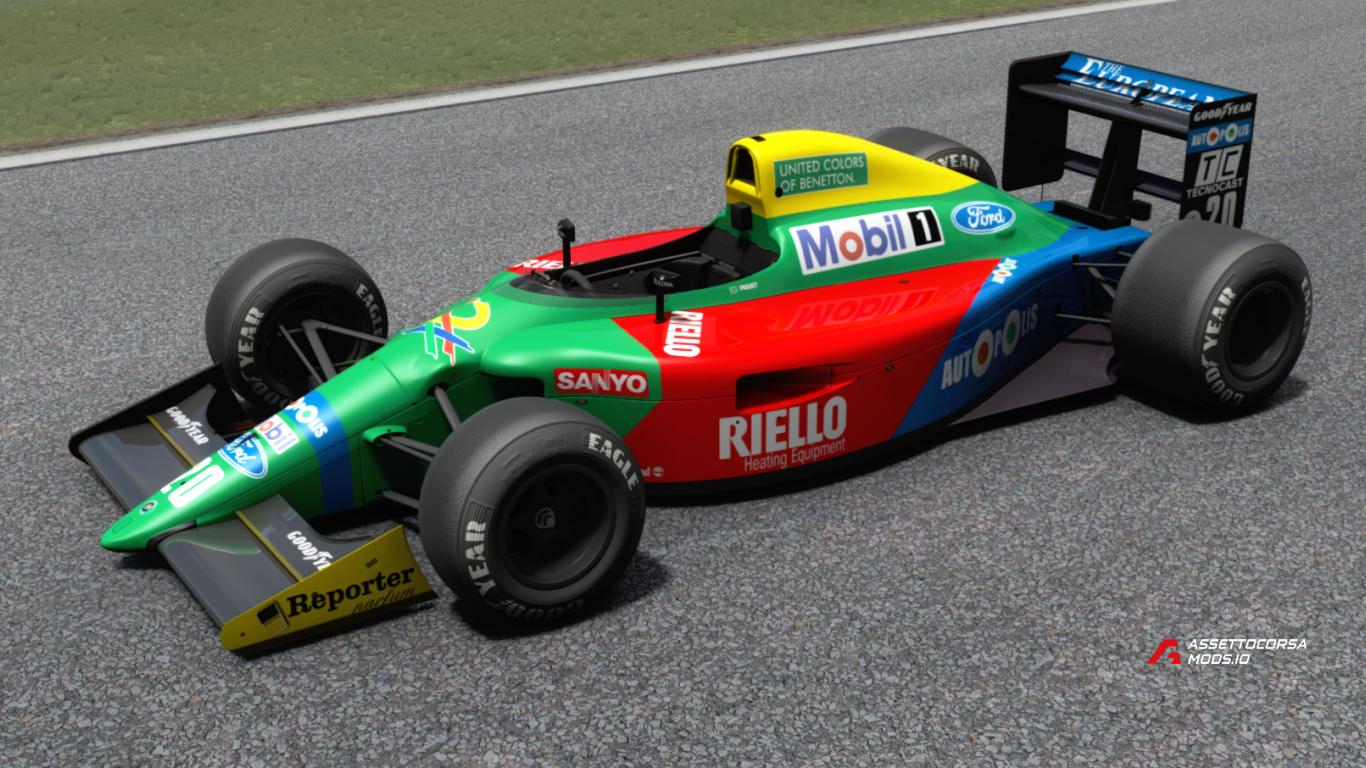 F1 1990 | Benetton B190 | RSS Formula 1990 V12 