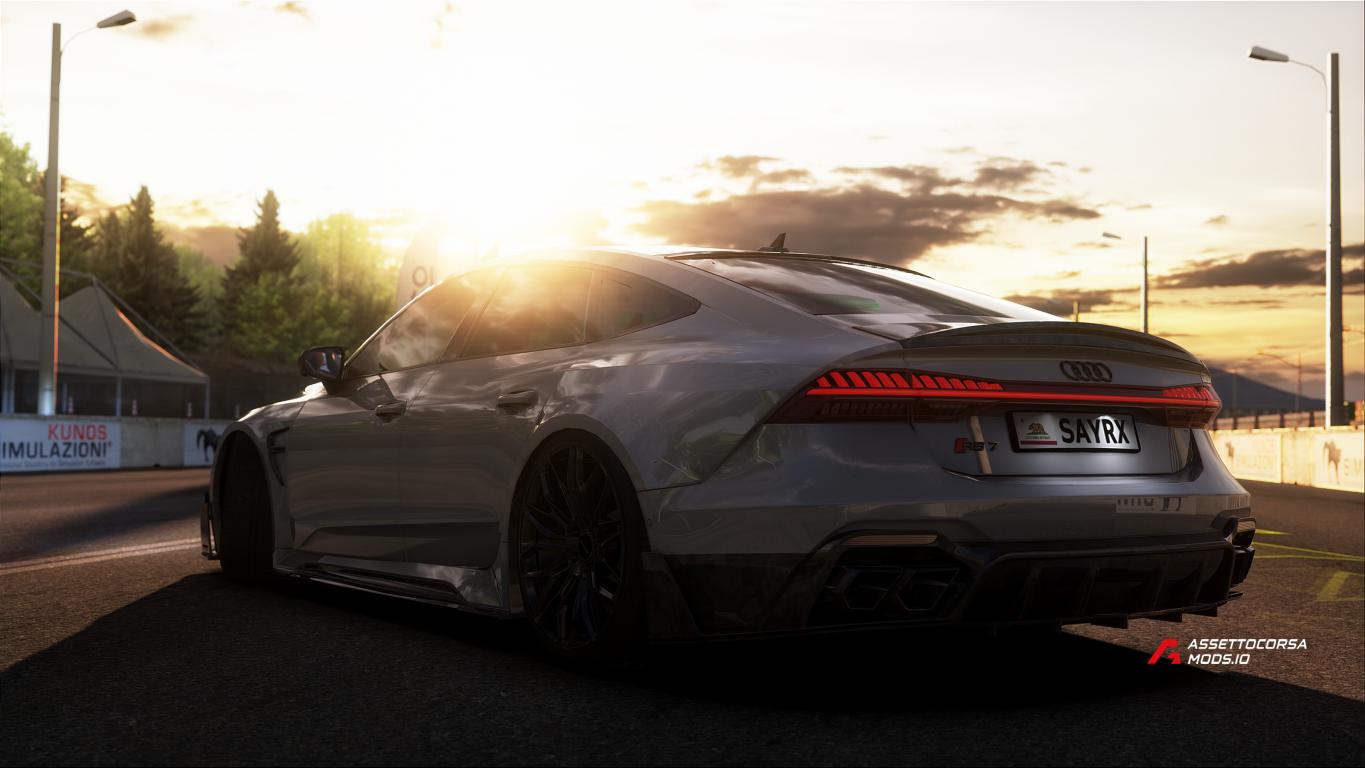 Sayrx Audi RS7 Mansory 2022 | Blacked-out Specs V2